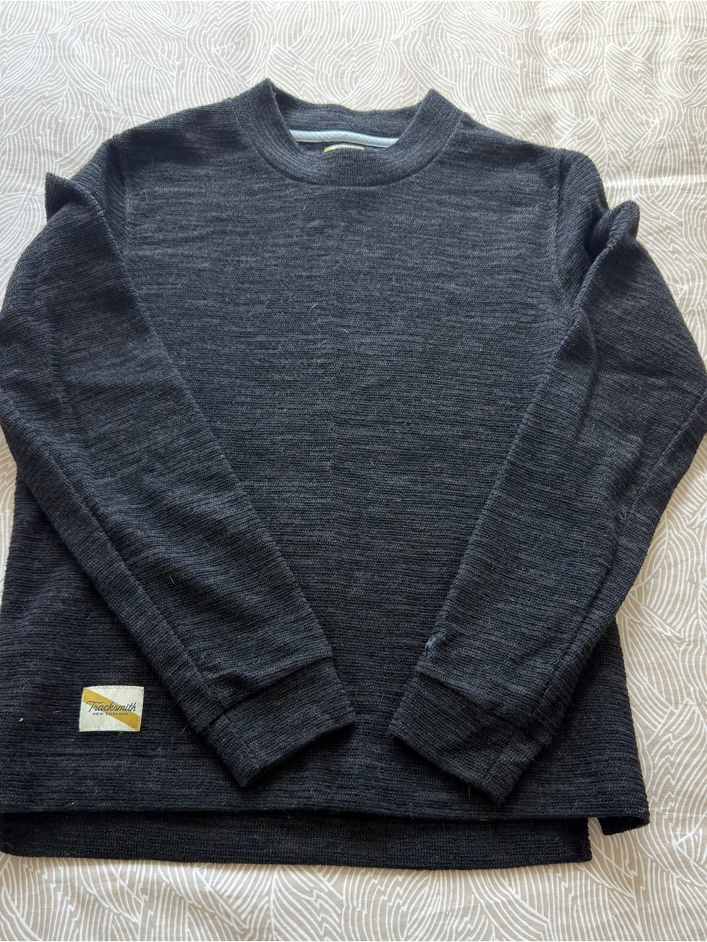 Tracksmith Rapid Transit Crew - Small - Black